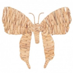 ORIGEN Home Decor Papillon Décoration Murale Photos | Figurine Papillon Marron - 40x43x2cm