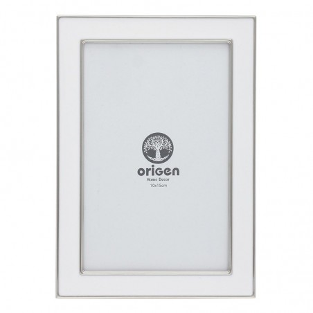 ORIGIN Home Decor Cadre photo Cadres Blanc Rectangulaire 18x12x2cm