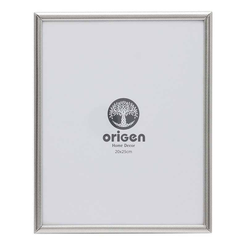 ORIGIN Home Decor Cadre photo Cadres | Rectangulaire Argent - 26x21x2cm