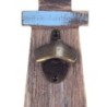 By SIGRIS Ouvre-bouillot de bière bleu bière 32x6x15cm bouteilles bouteilles décoratives boîte de livre boîte boîte en bois