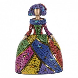 ORIGIN Home Decor Menina Divers | Figurine Personne Bleue - 24x18x13cm pour Décoration Intérieure et Extérieure