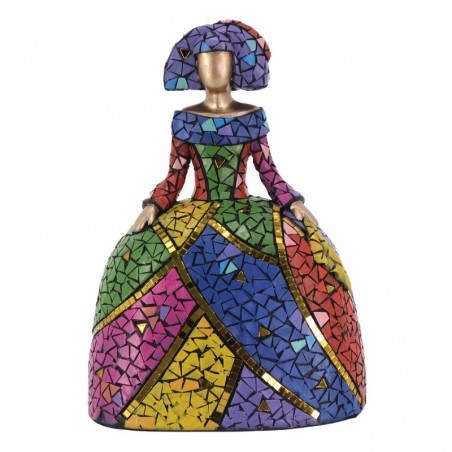 ORIGIN Home Decor Menina Divers | Figurine Personne Bleue - 24x18x13cm pour Décoration Intérieure et Extérieure