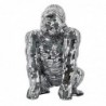 ORIGIN Home Decor Gorilla Animals Figurine de Gorille Gris - 31x21x20cm