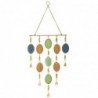 ORIGEN Home Decor Cercles Suspendus Mobiles Beige 70x32x2cm - Design Unique et Polyvalent