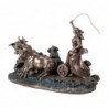 ORIGIN Home Decor Déesse Nordique des Semences Bronze | Figurine Déesse Grise - 17x29x13cm