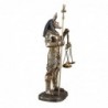 ORIGIN Home Decor Anubis tenant une balance en bronze | Figurine Déesse Verte - 27x15x11cm