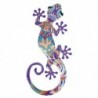 ORIGIN Home Decor Jardin Lézard | Figurine Lézard Lilas - 30x14x1cm