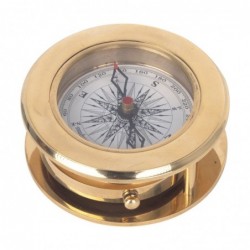 Boussole avec loupe nautique pour explorateurs et aventuriers
