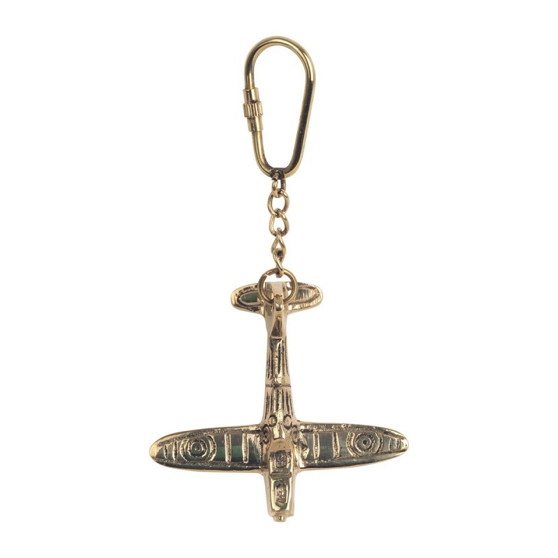 Porte-clés avion doré, décoration de marin nautique, cadeau