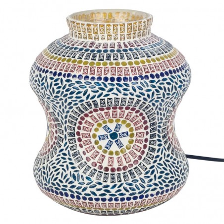 Lampe de table décorative en mosaïque de style ethnique