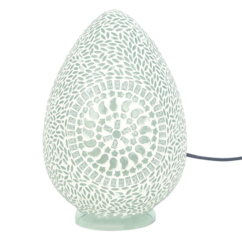 Lampe de table en mosaïque de style ethnique pour la décoration de la maison