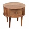 Ensemble de 2 tables d'appoint en bois d'acacia