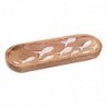 Petit plateau à poisson nautique en bois pour décoration de la maison et cadeaux originaux