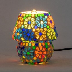 Lampe de table en mosaïque...