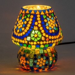 Lampe de table en mosaïque...