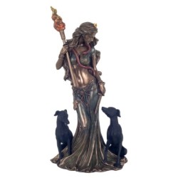 By SIGRIS Greek Goddess Figure Résine Grey Gris Devenir 33x12x15cm Figure de bronze Figurines décoratives Décoration originale