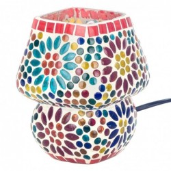 Lampe de table décorative en mosaïque de style ethnique