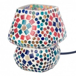 Lampe de table en mosaïque de style ethnique pour la décoration de la maison