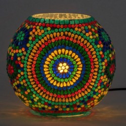 Lampe de table en mosaïque...