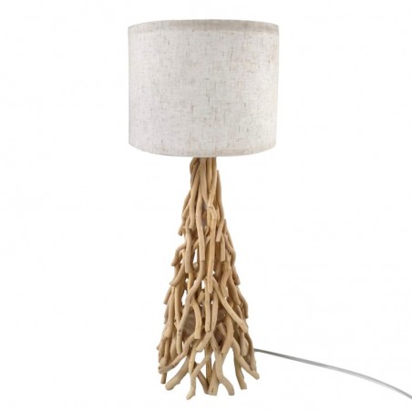 Lampe en rotin naturel pour la décoration de la maison et les environnements confortables