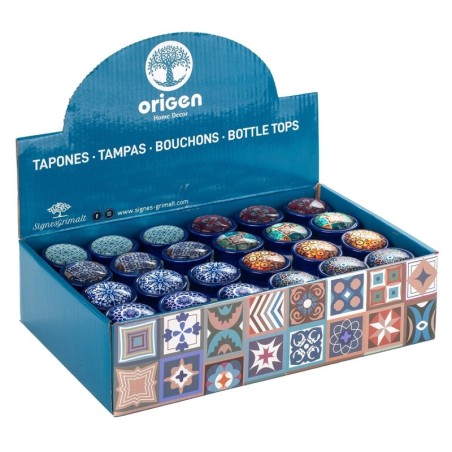 By SIGRIS TAPON WIN 6 UNI Fiche de résine multicolore 1x4x4cm