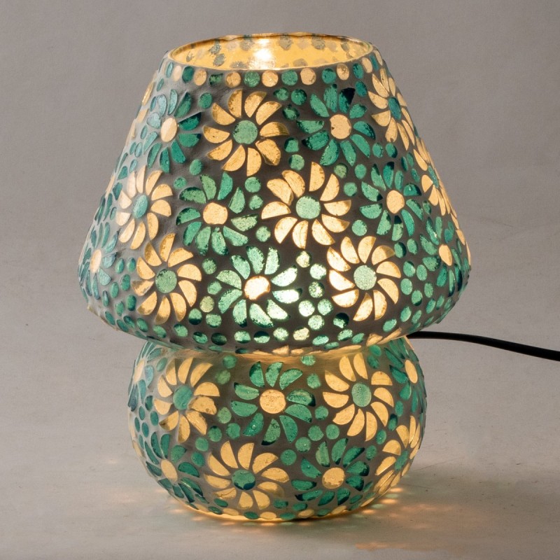 Lampe champignon en mosaïque moyenne