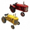 Tracteur 2 unités Vintage métal multicolore jouet voiture ferme cadeau enfants