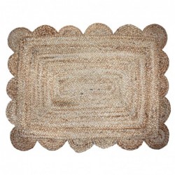 Tapis en jute naturel pour...