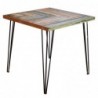 Table basse en bois moderne pour salon et bureau