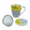 Mug citrons avec coffret cadeau - Cadeau original pour les amateurs de cuisine et de design