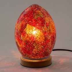 Petite lampe en mosaïque de...