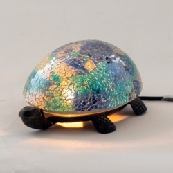 lampe tortue en mosaïque de...