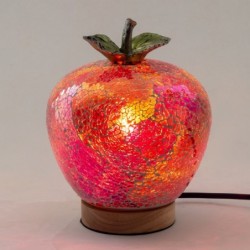 Lampe pomme en mosaïque au...