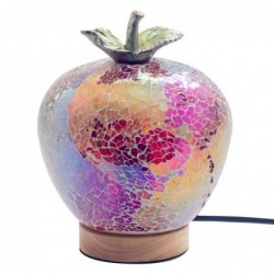 Lampe pomme en mosaïque au design unique pour éclairer votre maison avec style et élégance