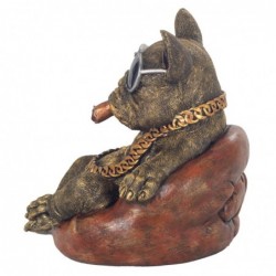 Figurine de chien bouledogue en résine, Collection contemporaine, décoration de la maison