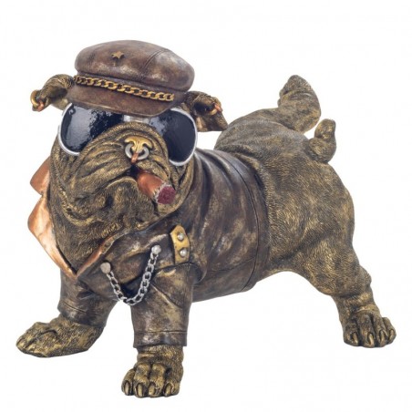 Figurine de chien décorative pour la maison et le bureau