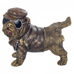 Figurine de chien décorative pour la maison et le bureau