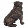 Figurine de chien bouledogue en résine pour décoration de la maison et cadeaux originaux