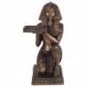 Figure décorative du roi d'Egypte en bronze de style classique pour votre maison