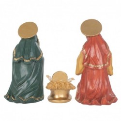 Naissance 3 pcs. Figurines en résine, décoration de noël pour la maison