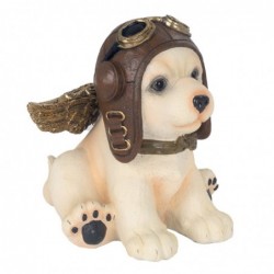 Figurine de chien pilote bohème en résine décorative pour la maison et le bureau