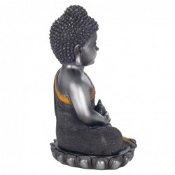 Figure de Bouddha en résine orientale pour la décoration de la maison et la méditation