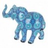 Éléphant gris en résine pour décoration de maison et cadeau de collection