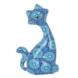 Figurine de chat bleu...