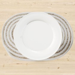 Fibre de cordes de légumes blancs de Salvantell | Salvanteles individuel individuel salvanteles 1x31x46cm