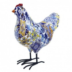 Figurine de poulet décorative pour la maison et le bureau