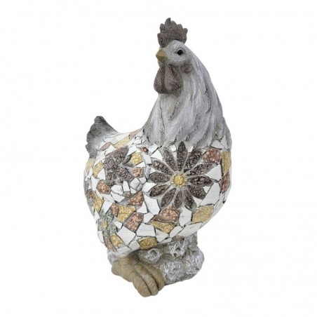 Extension de figurine de coq, décoration rustique pour la maison et le jardin