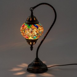 Lampe en mosaïque faite à...