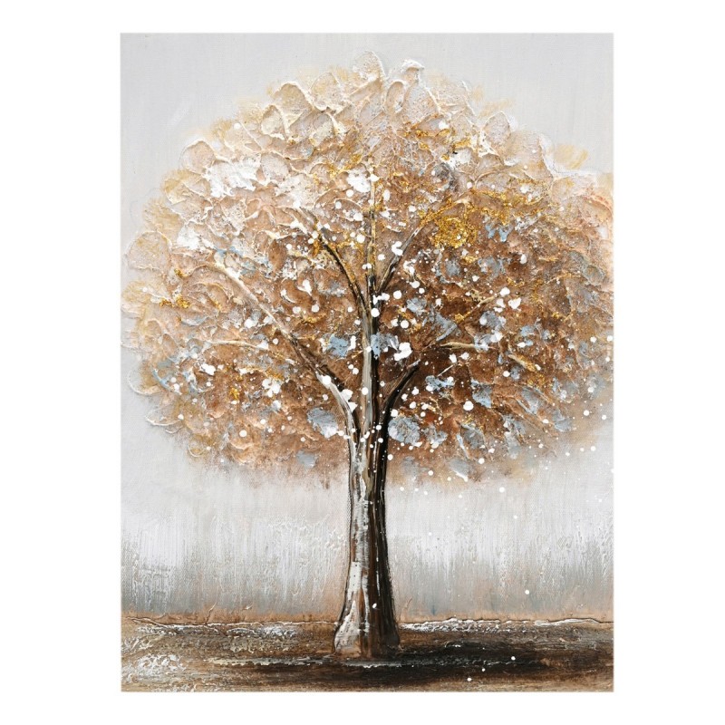 Peinture d'arbre décorative moderne pour mur