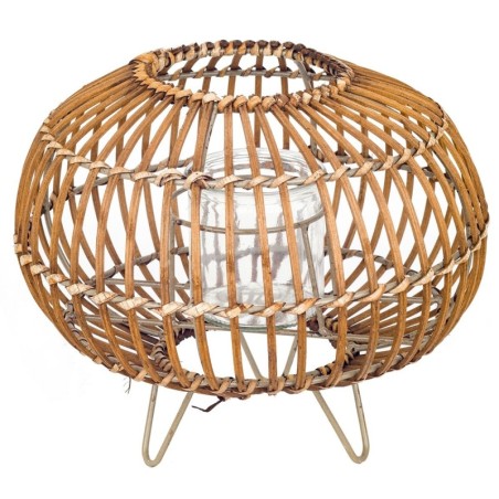 Lustre brun de spadeño | Candelabra Decoration Candélabron Table 16x27x27cm